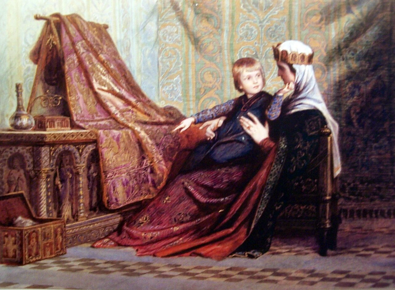 Sant'Emerico d'Ungheria e sua madre Gisela d'Ungheria